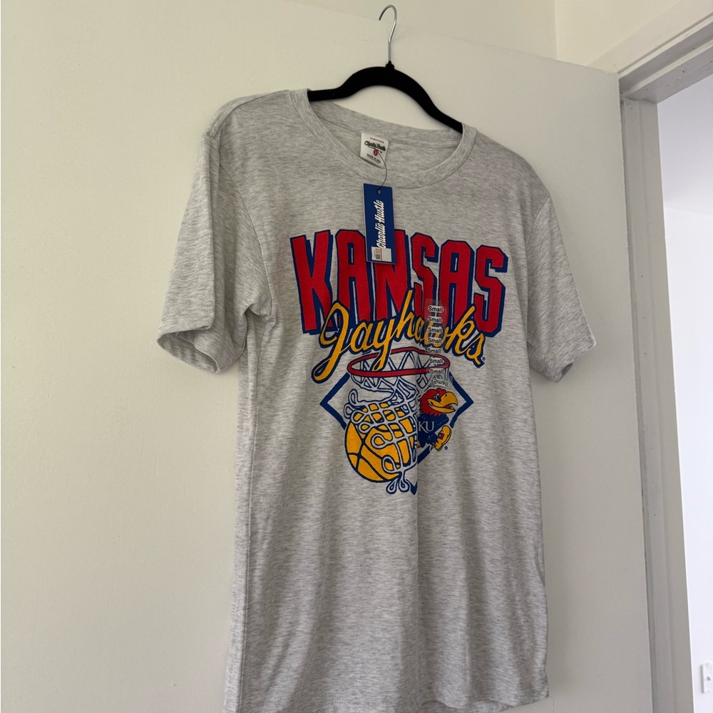 NWT Kansas Jayhawks Gray T-Shirt